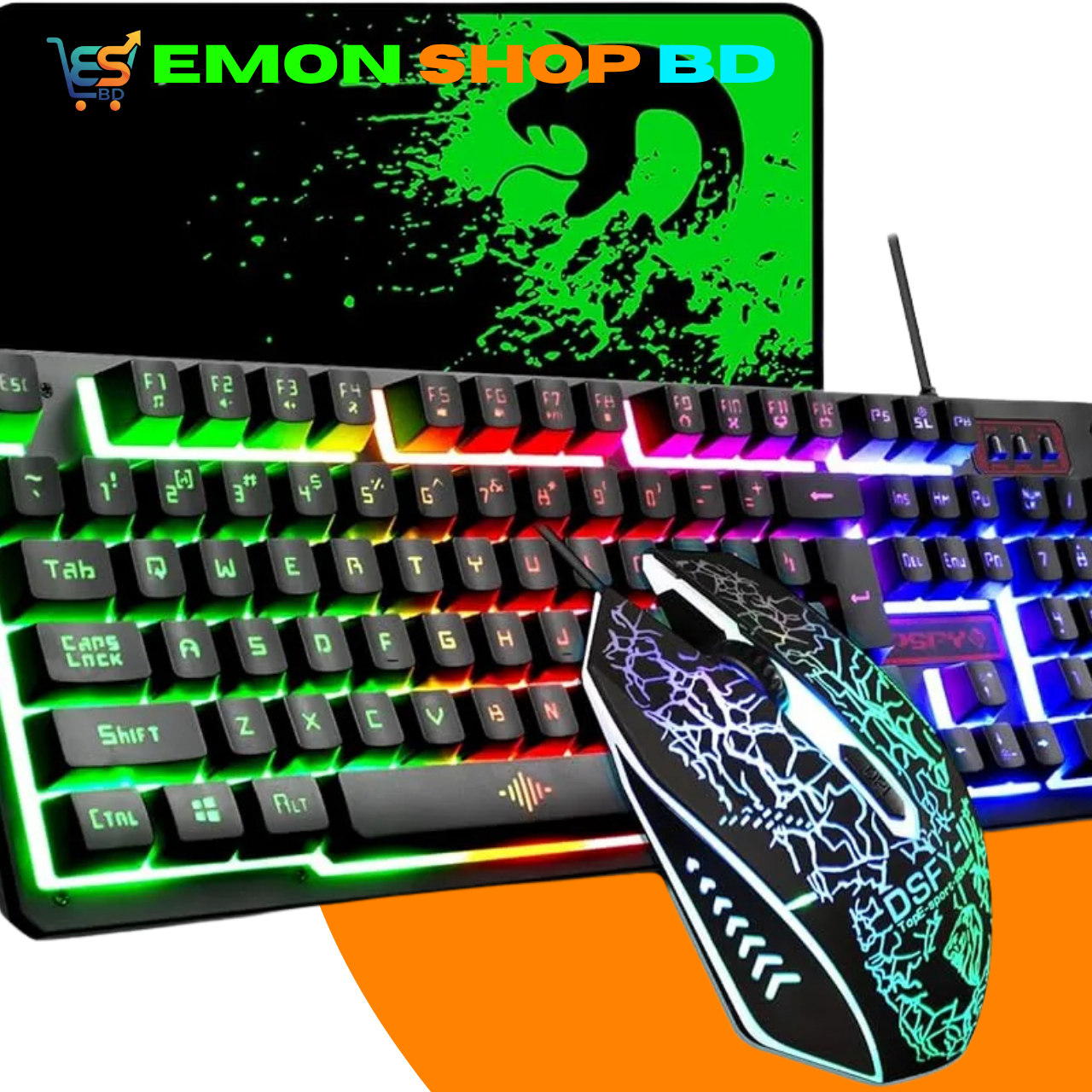 K-13 Combo Gaming Mouse Keyboard